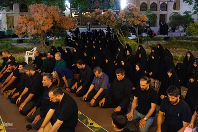 سنت روضه خانگی در خانه تاریخی شیخ‌الاسلام اصفهان