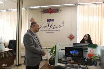 بازدید حسین قرایی مدیرکل روابط عمومی سازمان صدا و سیما از خبرگزاری ایکنا