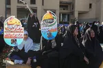 اجتماع ضدصهیونیستی مردم اصفهان در میدان امام حسین(ع)