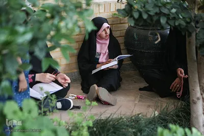 مراسم جزء‌خوانی در خانه موزه شهید مدرس