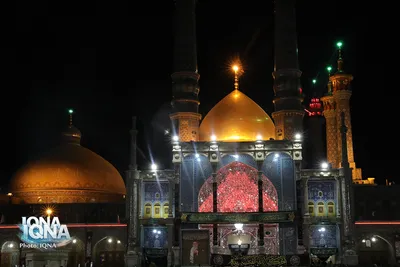 شب رحلت نبی مکرم اسلام(ص) در حرم بانوی کرامت