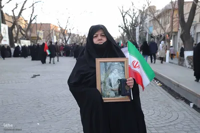 راهپیمایی محکومیت اقدامات تروریستی آمریکا و رژیم صهیونیستی در تبریز