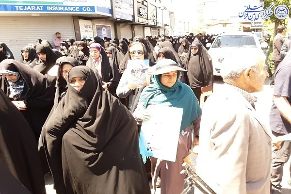 تشییع پیکر آیت‌الله شهید سلیمانی در بابلسر