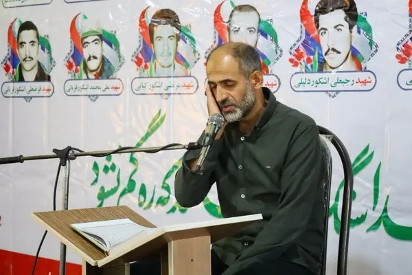 عکس یادواره شهدای روستای اشکور رامسر
