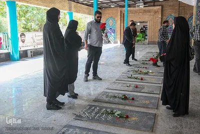 مراسم تجدید میثاق با شهدا با حضور جهادگران جهاددانشگاهی فارس