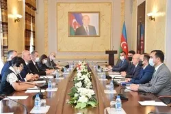 Mübariz Qurbanlı Gürcüstanın Dini Məsələlər üzrə Dövlət Agentliyinin sədri ilə görüşüb