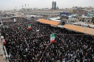 راهپیمایی ۲۲ بهمن در قم