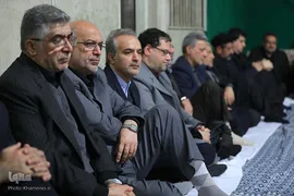 مراسم عزاداری اربعین حسینی با حضور هیئت‌های دانشجویی در حسینیه امام خمینی(ره)

