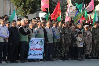 رزمایش جهادگران فاطمی در اهر