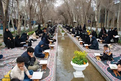 آیین جزءخوانی قرآن در گذر فرهنگی چهارباغ اصفهان