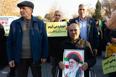 تجمع مردم اصفهان برای اتحاد و همدلی و لبیک به فرمایشات رهبر معظم انقلاب