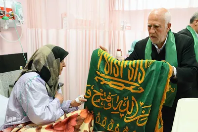 حضور خدام رضوی در سه بیمارستان امام رضا (علیه اسلام)و حضرت ولی عصر و بیمارستان میلاد
