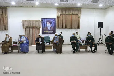 دیدار مسئولان سپاه خراسان‌جنوبی با حجت‌الاسلام عبادی
