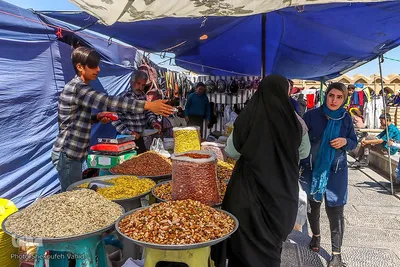 بازار اصفهان در آستانه عید نوروز