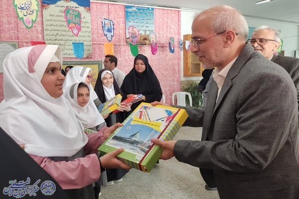 «زنگ وقف» در مدرسه دوشهید محبوبی با بلسر