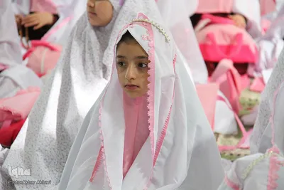 جشن تکلیف دختران دانش آموز در شهرکرد