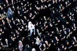 نماز عید فطر در بین‌الحرمین کربلای معلی