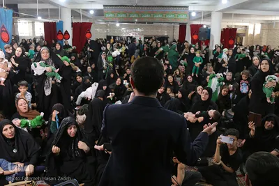 مراسم شیرخوارگان حسینی در یاسوج