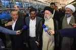 بازدید رئیس جمهور از واحدهای صنعتی احیاء شده در سمنان‎