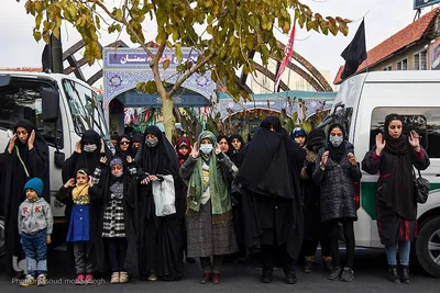 مراسم تشییع شهدای گمنام در سمنان