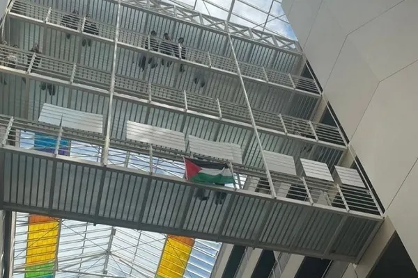 ازسرگیری تظاهرات حامیان فلسطین در دانشگاه ژنو سوئیس