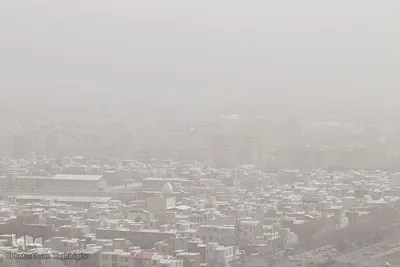 گرد و غبار در زنجان‎‎