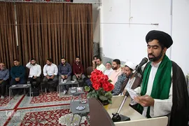 جشن غدیر وملبس شدن جمعی از طلاب در بیت آیت الله مدرسی در یزد‎‎