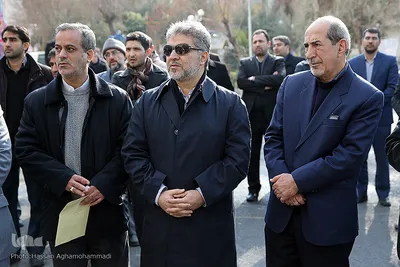 مراسم ادای احترام جامعه قرآنی به شهدای فداکار آتش نشان