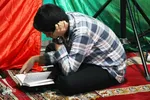 اعتکاف دانش آموزی در یزد