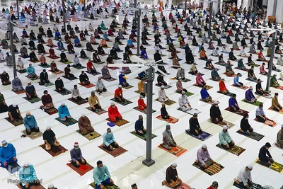 استقبال مسلمانان جهان از ماه مبارک رمضان