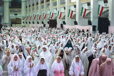 برگزاری جشن تکلیف ۵۰۰۰ نفری در مصلی تبریز