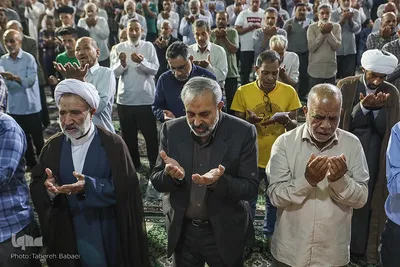 نماز عید سعید قربان در حرم حضرت عبدالعظيم(ع)