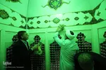 غبارروبی آستان مقدس امامزاده حمزه(س)