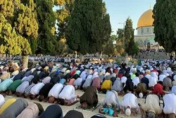 Falastinawa Fiye Da Dubu 100 Ne Suka Sallar Idi A masallacin Aqsa A Yau Talata