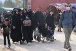 راهپیمایی اربعین حسینی(ع) در جاده نجف-کربلا/عکاس:طاها نظیری