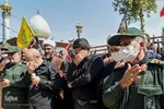 مراسم تشییع پیکر مطهر سردار شهید اسکندری در روز عاشورای حسینی‎‎