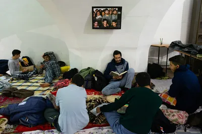 مراسم اعتکاف در مسجد جامع عتیق اصفهان