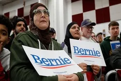 Michigan Muslim Americans Rally around Sanders  