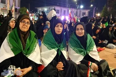 نودمین شب اجتماع مردمی و معنوی شهروندان ولایت‌مدار شهرستان بابلسر