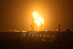 Zionist Warplanes Launch Airstrikes on Gaza