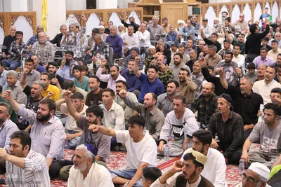 مهاجرین افغانستانی مقیم استان فارس در سوگ رهبر شهید امت