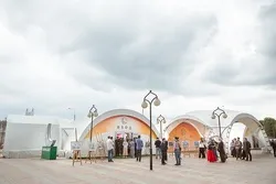 Rusiyada RAMAZAN çadırı quruldu – Foto