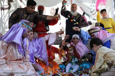 برپایی جشن نوروزگان در مجموعه سعدیه شیراز