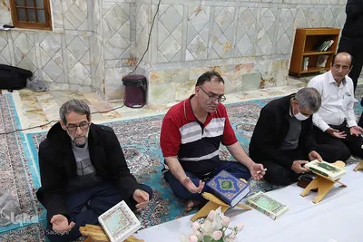 آیین اختتامیه محفل جزءخوانی آستان مقدس امامزاده سید حمزه تبریز
