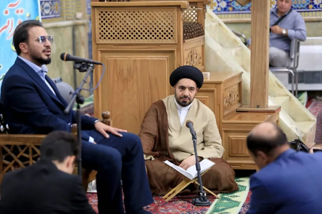 محفل قرآنی ربیع‌القلوب در بازار تهران برگزار شد + عکس