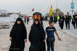 یک قدم تا اربعین؛ عشاق الحسین(ع) در طریق کربلا(۵)