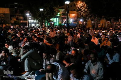 اولین دعای کمیل ماه مبارک رمضان در مسجد ارک