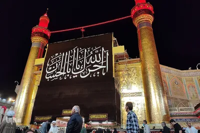 حال و هوای حرم مطهر امام علی در آستانه اربعین حسینی