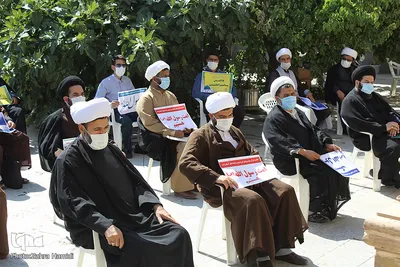 اجتماع طلاب بیرجندی در پی هتک حرمت پیامبر اسلام(ص)