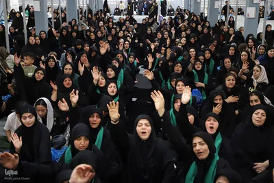 مجلس روضه حضرت اباعبدالله الحسین علیه‌السلام در فرهنگسرای بزرگ الغدیر تبریز